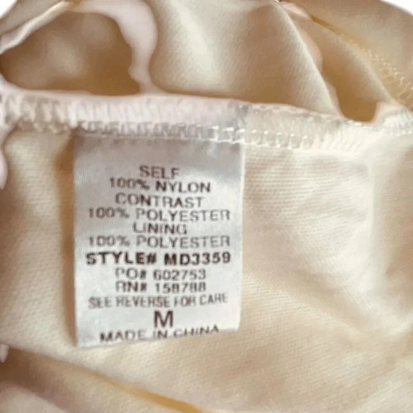 The Post Tiered Mesh Chiffon Ruffle Knee-Length Dress - Picture 11 of 12